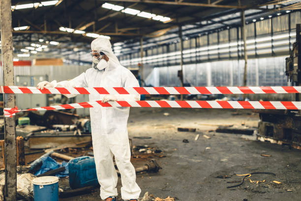 Professional Hoarding Cleanup technician working in Kimball, TN